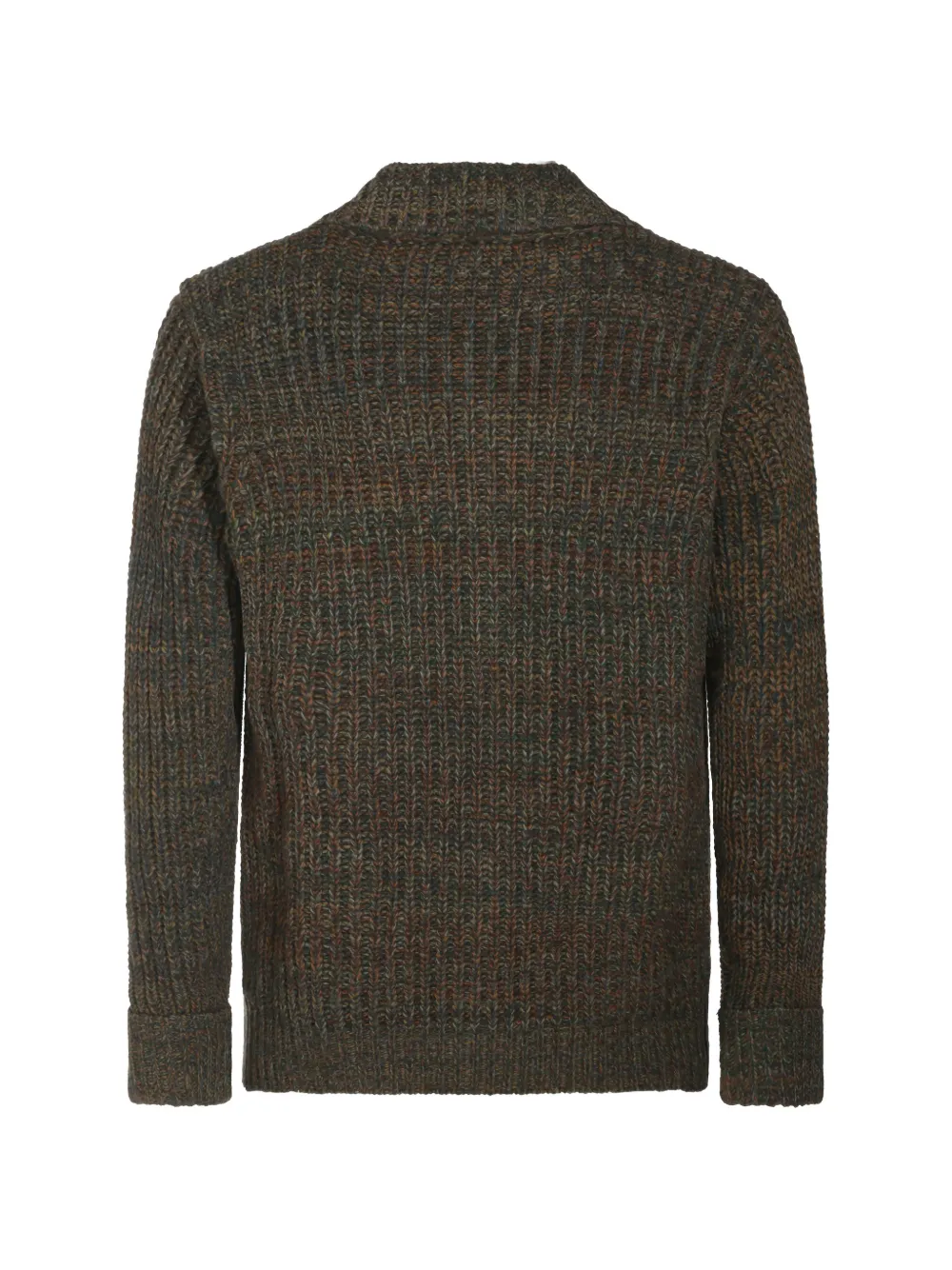 Altea Grofgebreid vest Groen