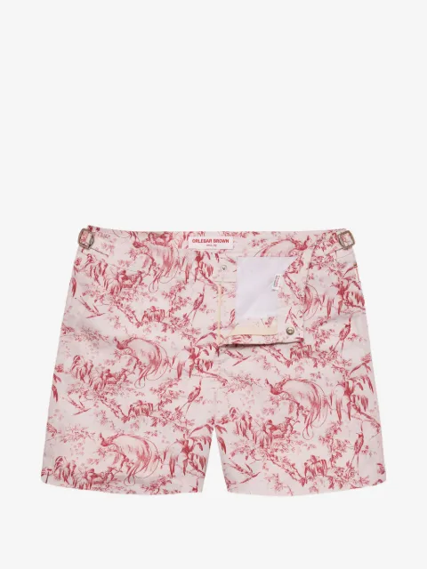 Orlebar Brown Bulldog Zephra graphic-print swim shorts