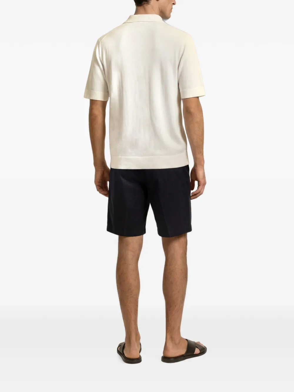 Orlebar Brown Raffertie T-shirt van merinowol Wit