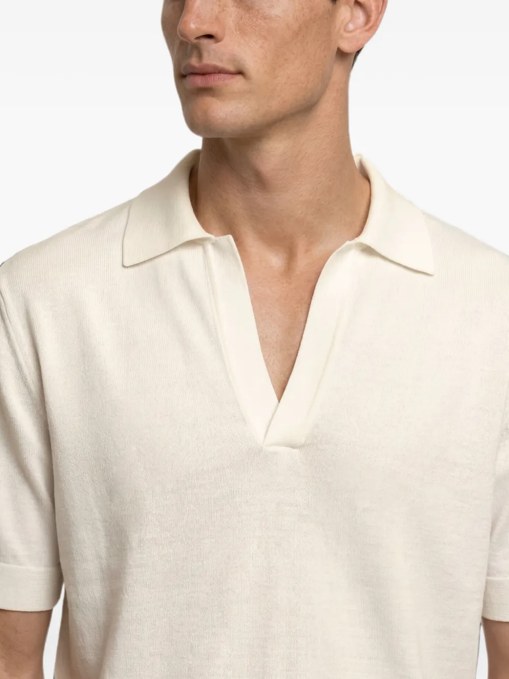 Orlebar Brown Raffertie T-shirt van merinowol Wit