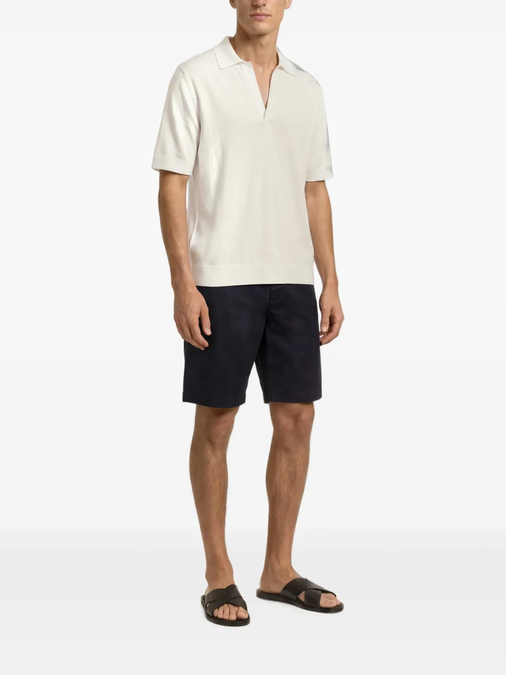 Orlebar Brown Raffertie T-shirt van merinowol Wit