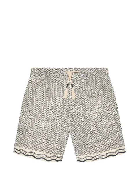 Orlebar Brown Sonoran geometric-print linen deck shorts