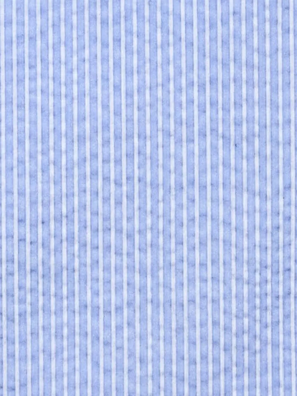 Orlebar Brown Justin gestreept seersucker overhemd Blauw