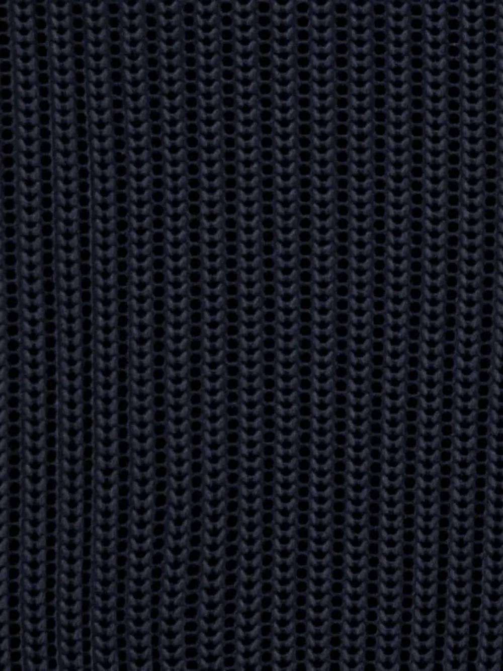 Orlebar Brown Kirk chunky ribgebreide hoodie Blauw