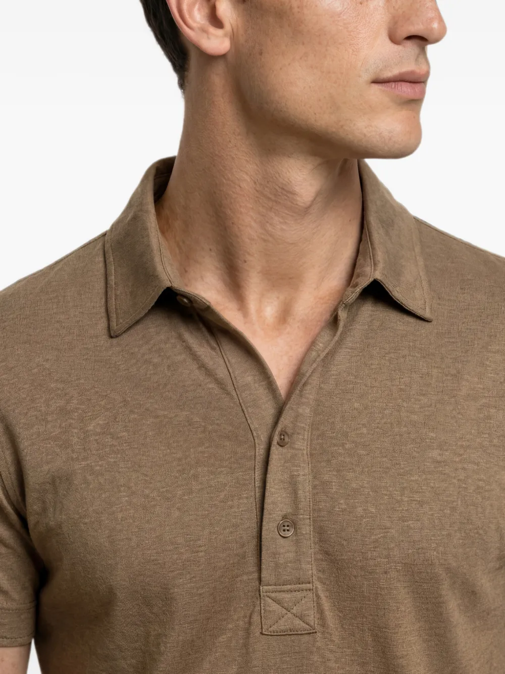 Orlebar Brown Poloshirt Bruin