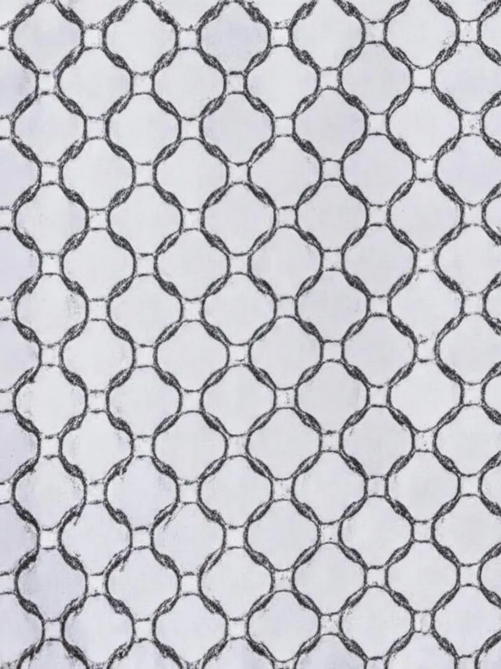 Orlebar Brown Bulldog Tessoro zwembroek met geometrisch jacquard Wit