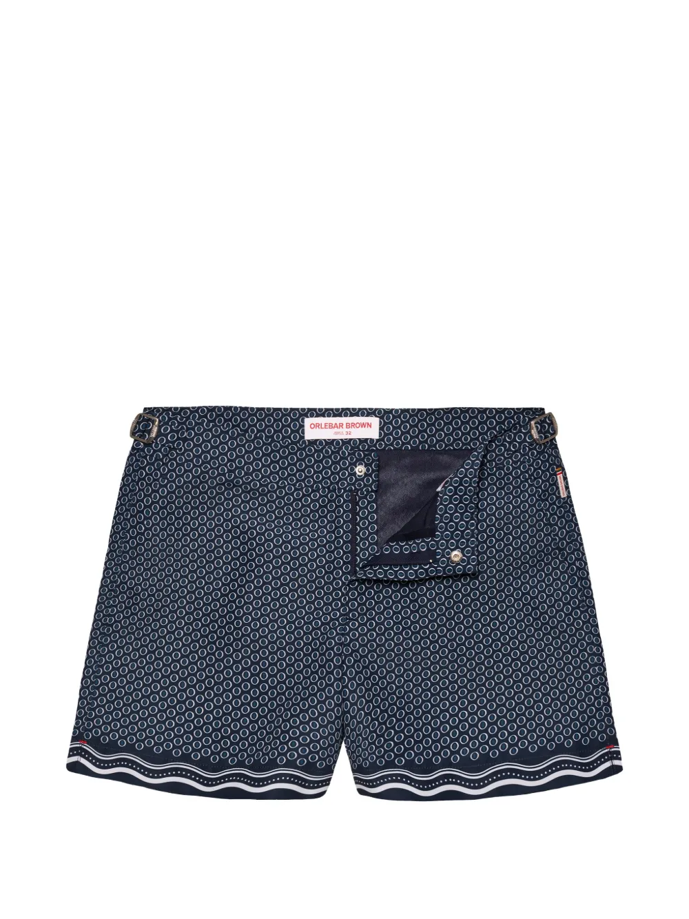 Orlebar Brown Setter geometric-print swim shorts