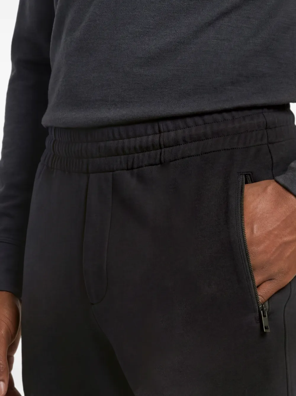 Orlebar Brown Struma Merino trainingsbroek Zwart