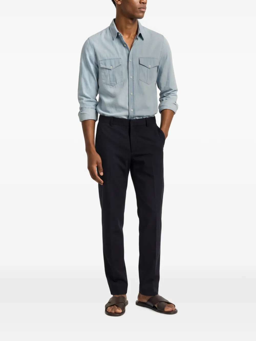 Orlebar Brown Pantalon Zwart