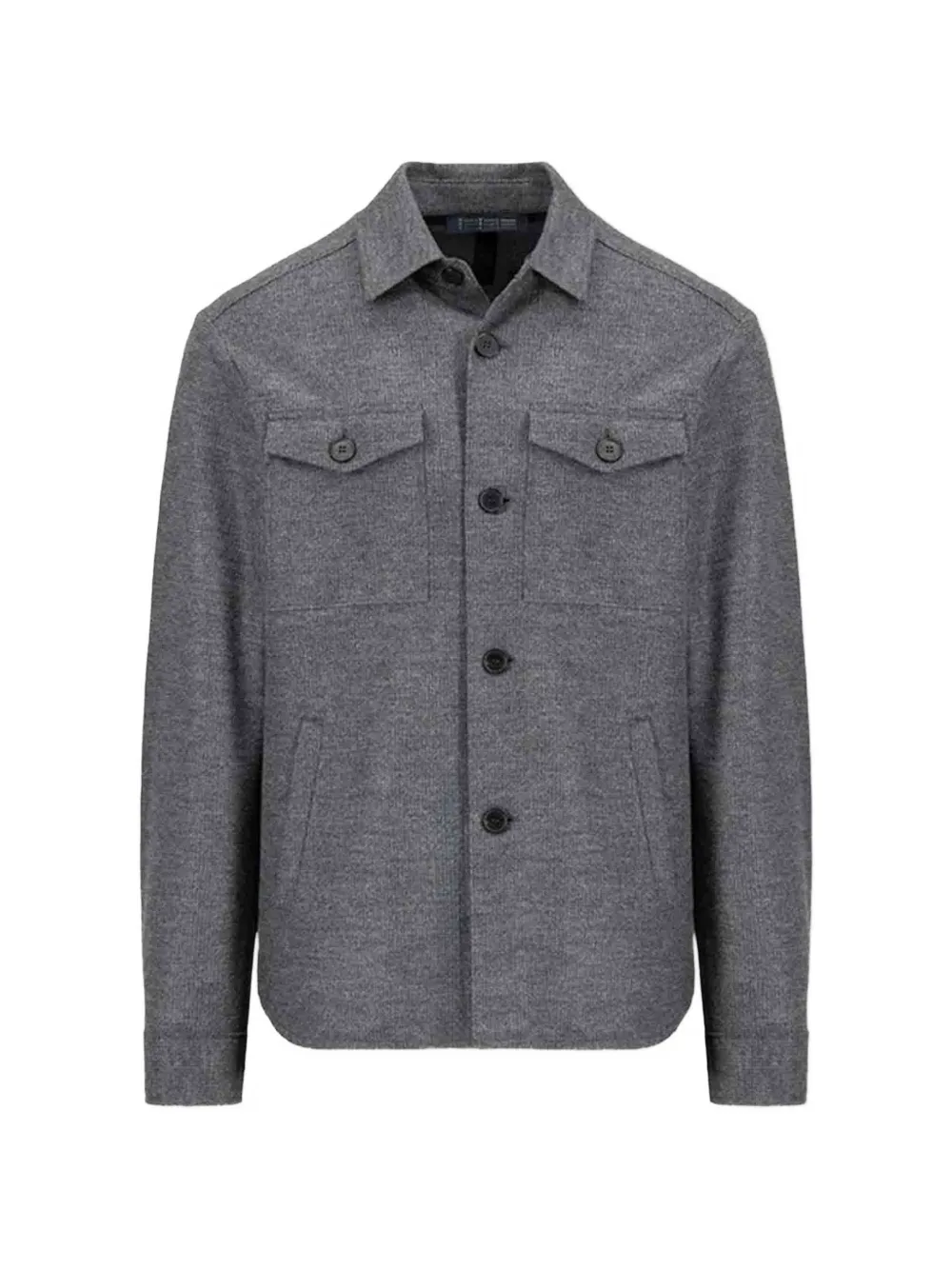 Harris Wharf London button-up shirt jacket - Grigio