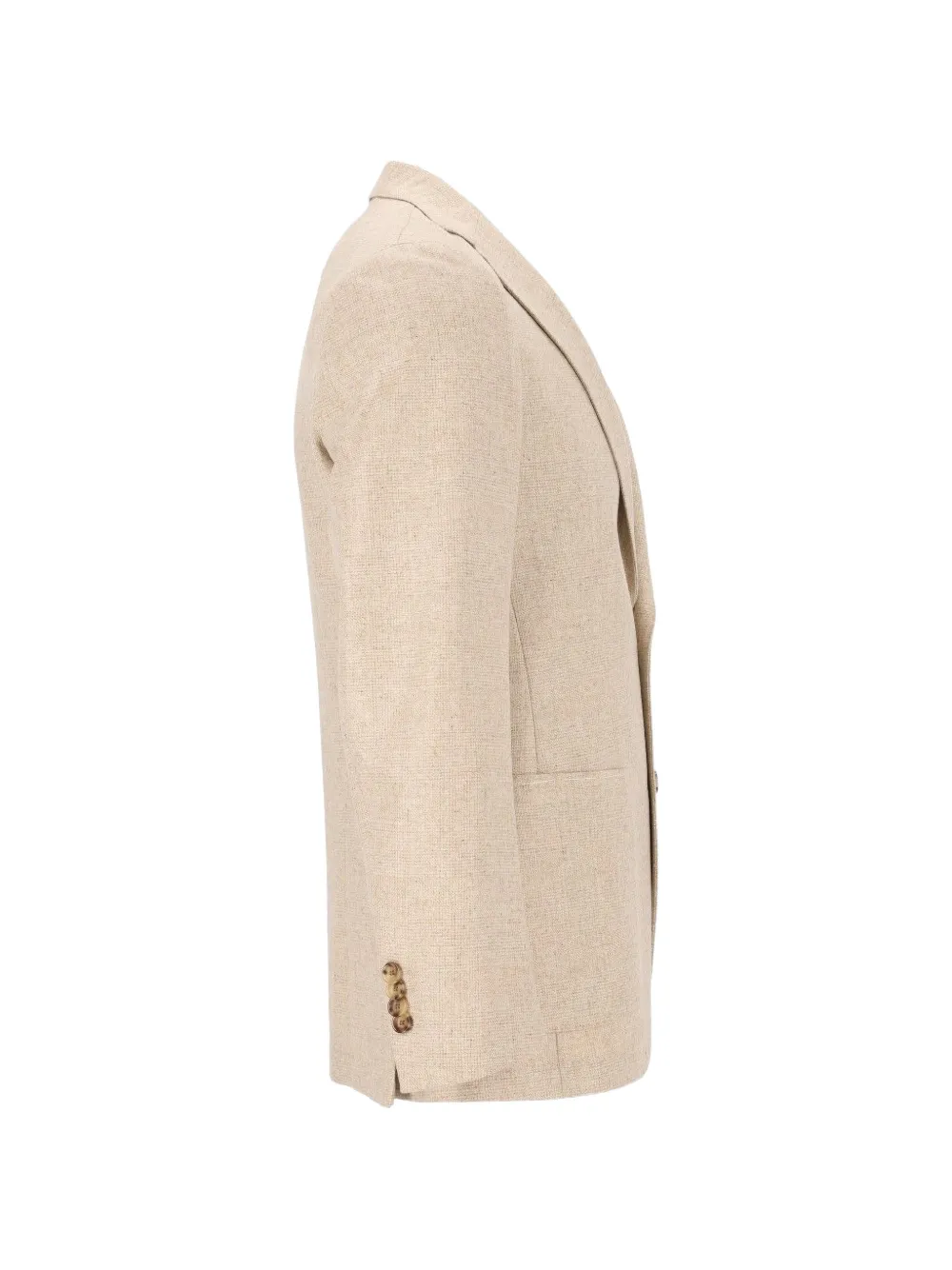 Al Duca D Aosta 1902 Blazer met enkele rij knopen Beige