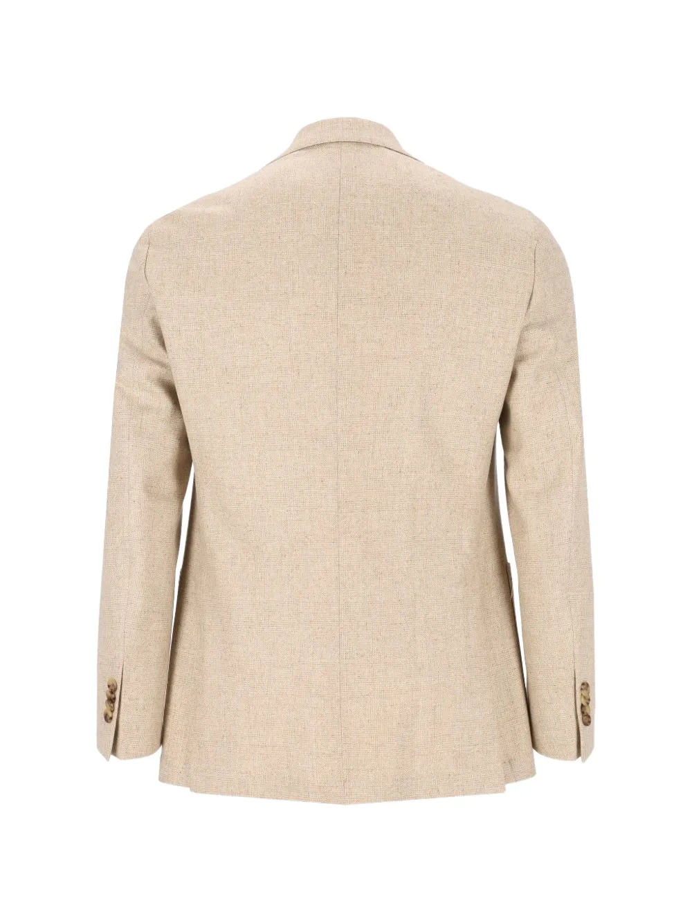 Al Duca D Aosta 1902 Blazer met enkele rij knopen Beige