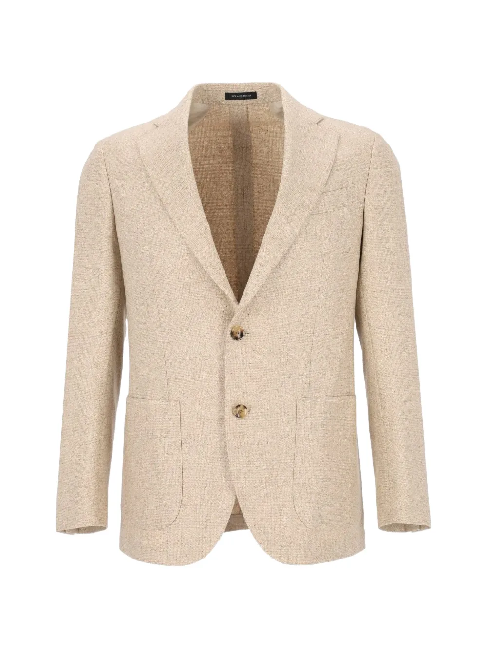 Al Duca D’Aosta 1902 single-breasted blazer - Toni neutri