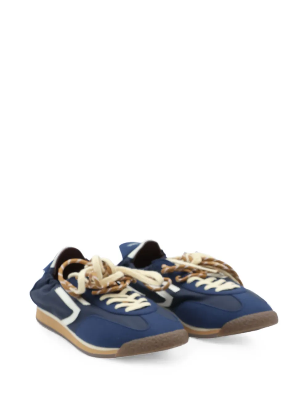 Puraai Leren sneakers Blauw