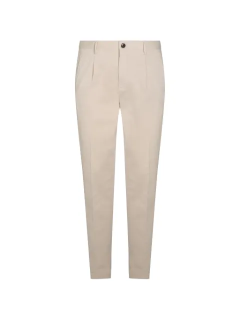 Incotex pantalones con detalle de pliegues