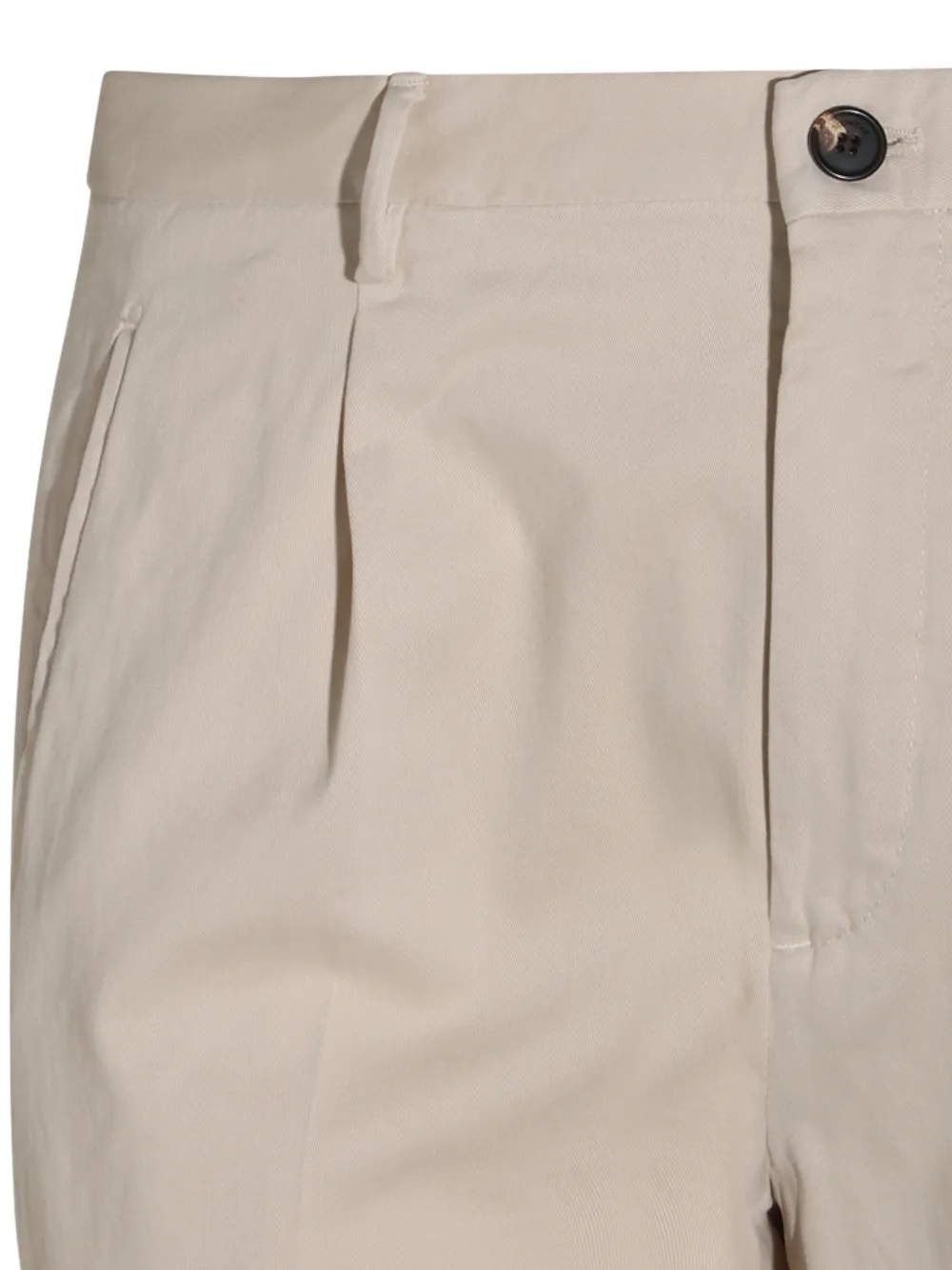 Incotex pleated-detail trousers Beige