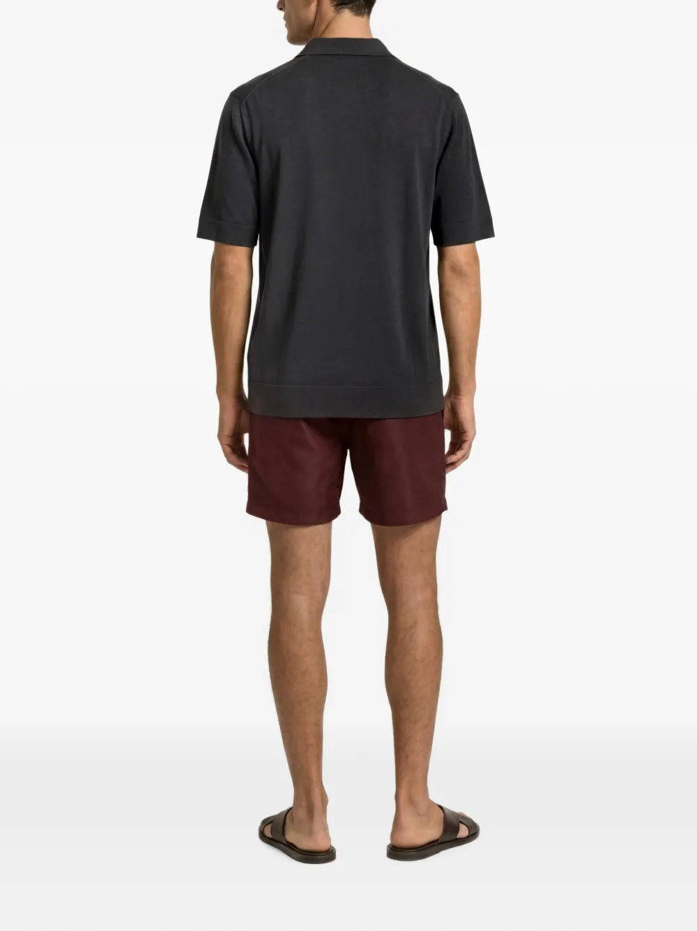 Orlebar Brown Raffertie T-shirt van merinowol Grijs