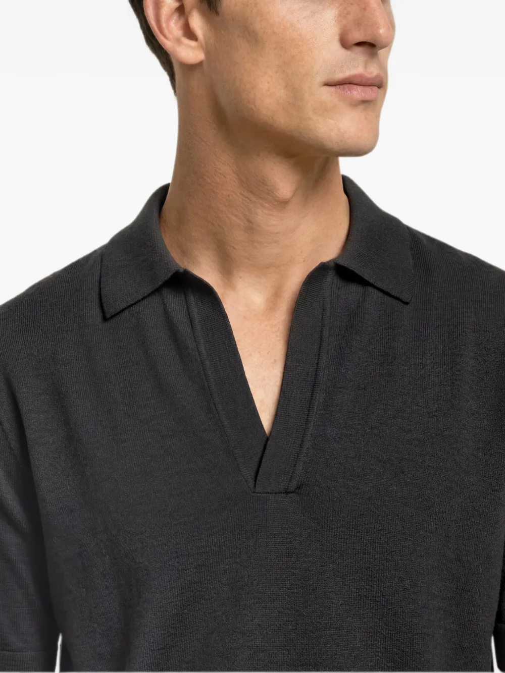 Orlebar Brown Raffertie T-shirt van merinowol Grijs