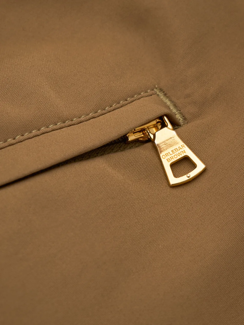 Orlebar Brown Bulldog zwembroek met trekkoord Bruin