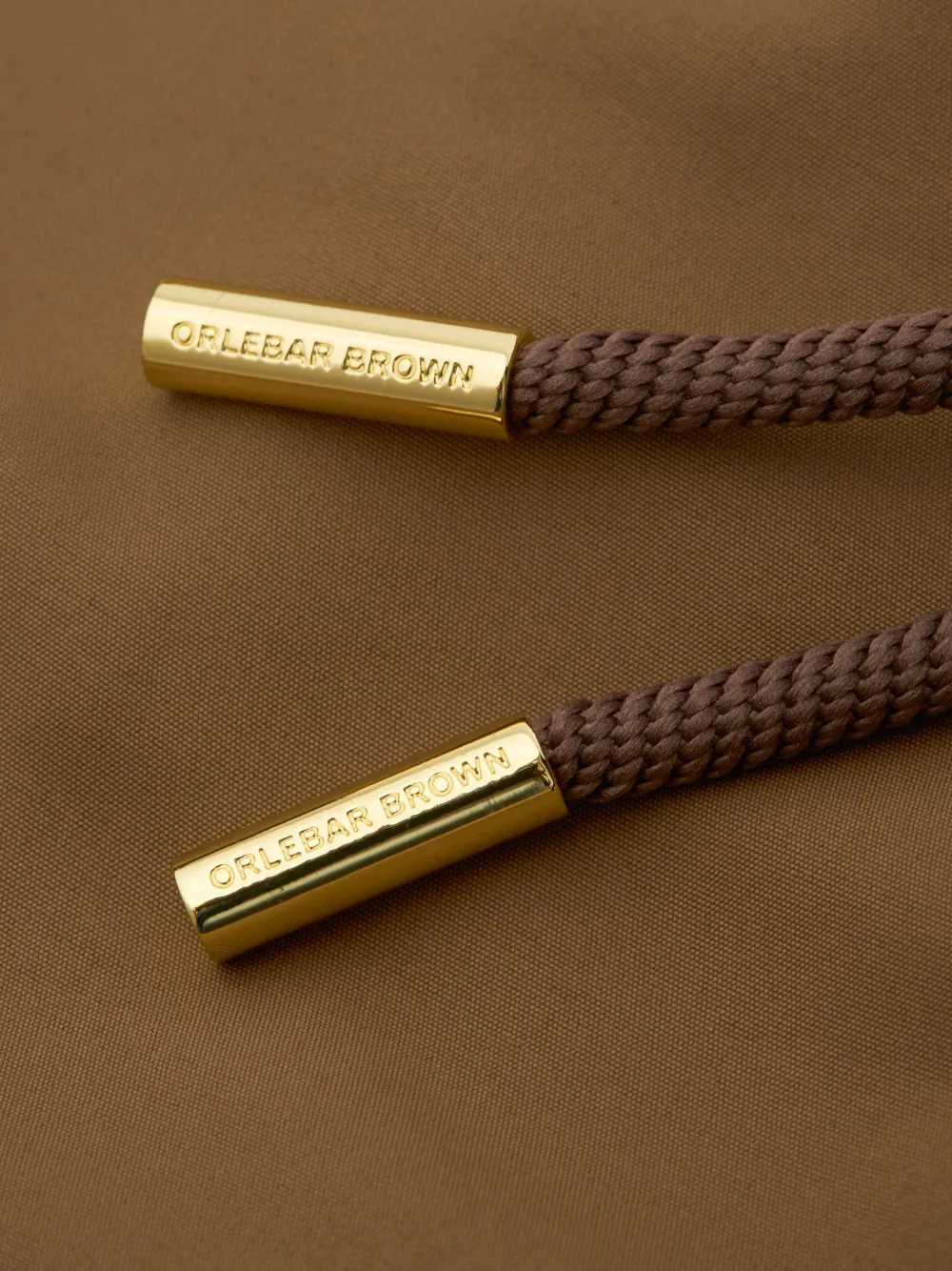 Orlebar Brown Bulldog zwembroek met trekkoord Bruin