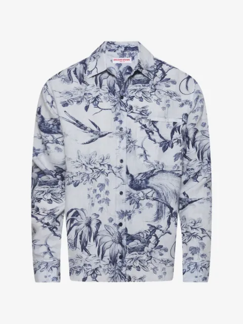 Orlebar Brown Grasmoor Zaphra-print shirt