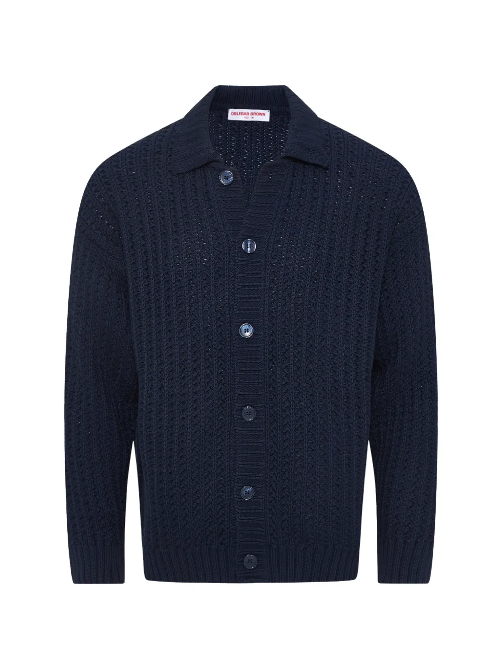 Orlebar Brown Thomas textured-knit shirt - Blau