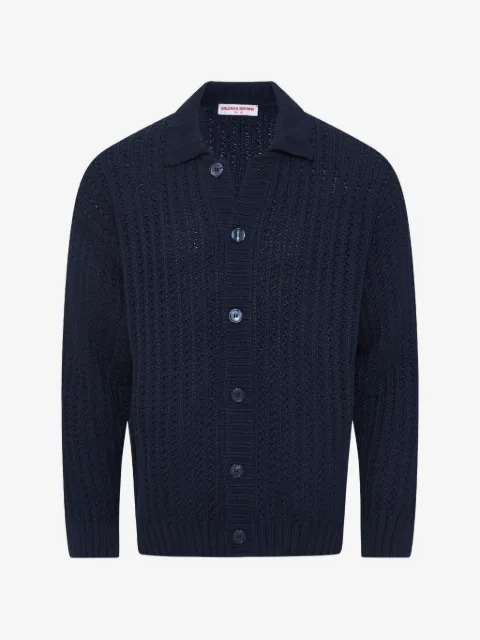 Orlebar Brown Thomas textured-knit shirt