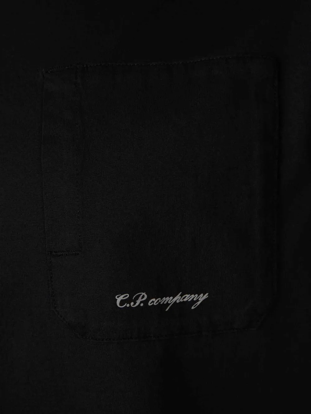 C.P. Company T-shirt met logoprint Zwart