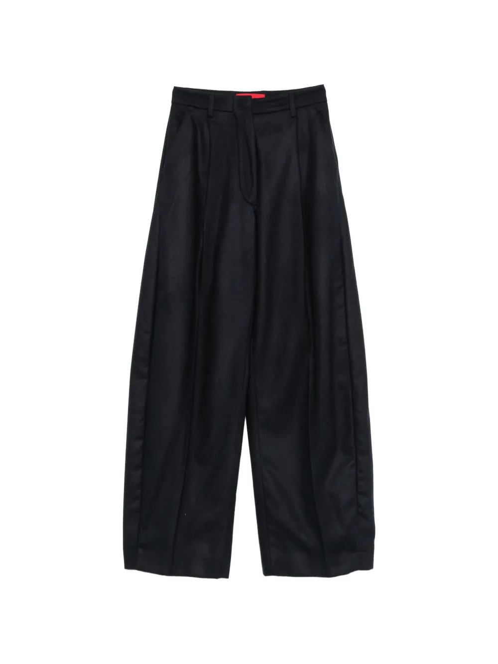 THELATEST pleated wide-leg trousers - Blu