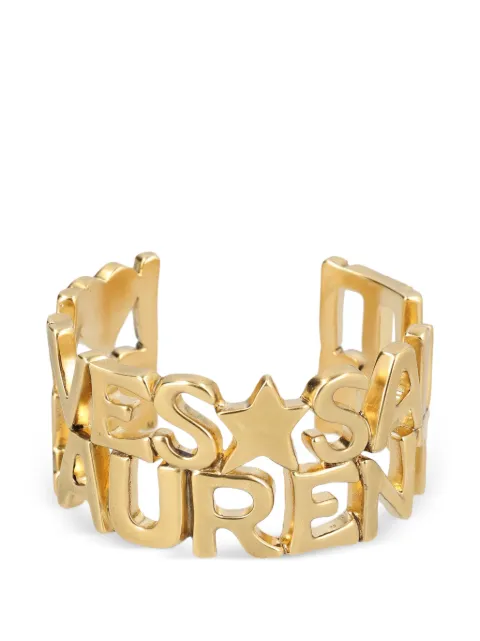 Saint Laurent Yves Saint Laurent cuff in metal