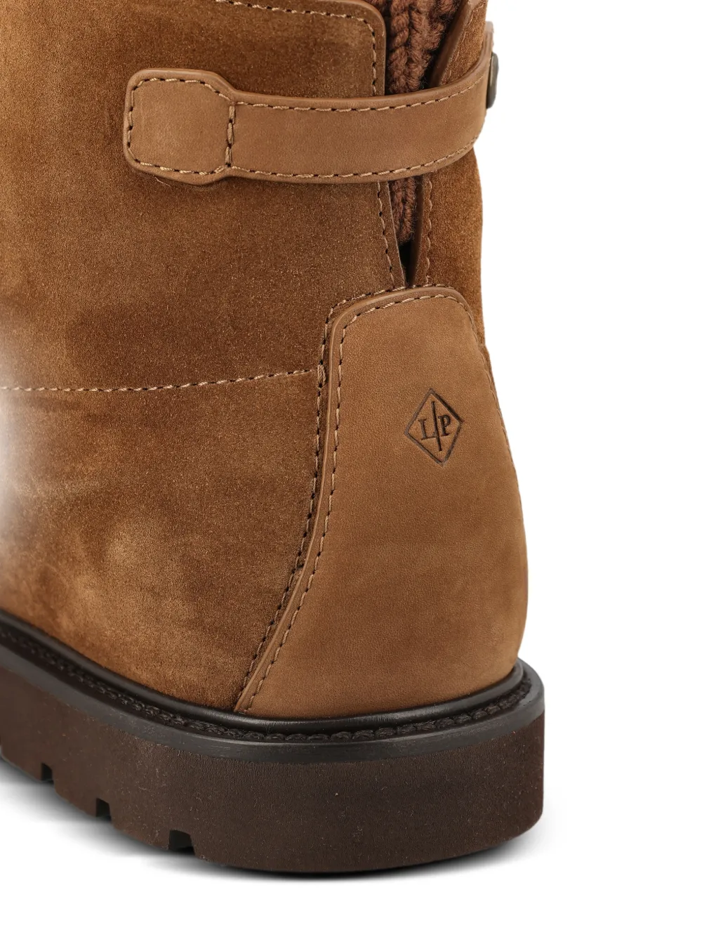 Loro Piana Verbier Walk suede ankle boots Bruin