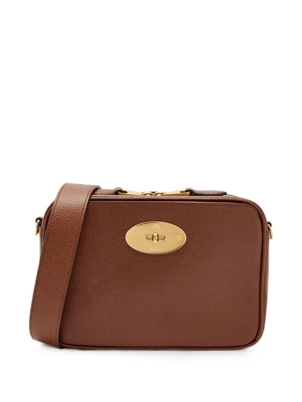 Mulberry Darley schoudertas van bewerkt leer Bruin