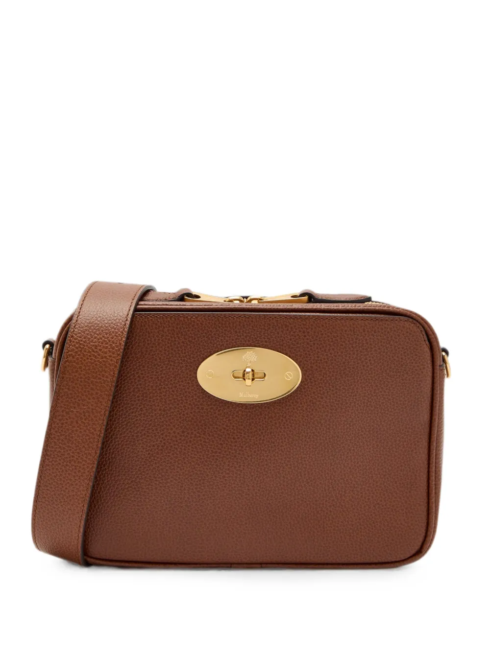 Mulberry Darley leather shoulder bag - Marrone