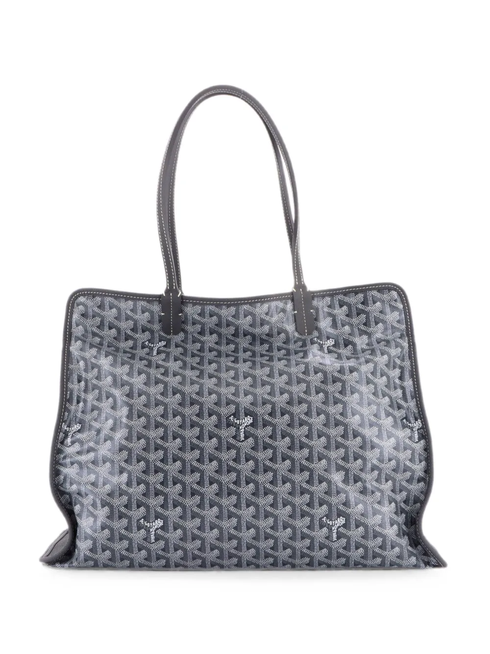 Goyard Pre-Owned Hardy Pet Carrier Coated Canvas PM tote bag - Grau