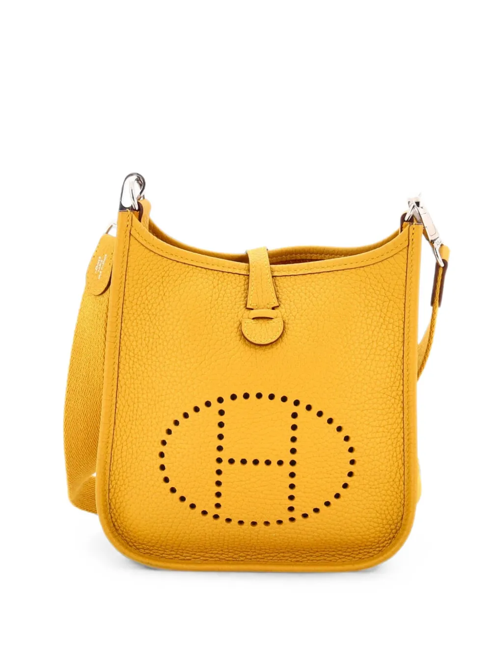 Hermès Pre-Owned Evelyne Bag Gen III Clemence TPM crossbody bag - Gelb