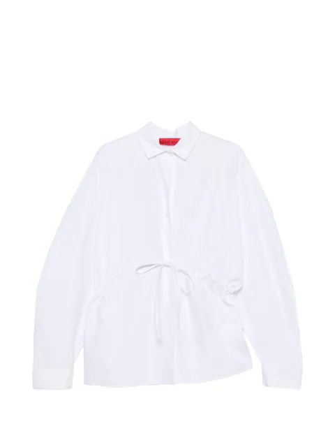 THELATEST E-Dalida drawstring-waist oversized shirt