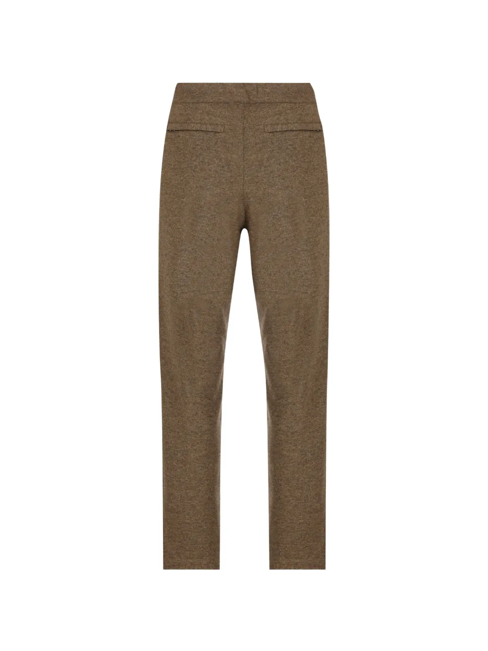 Loro Piana Rio Bodro Elasticated-waist Drawstring Trousers in Brown, view 2