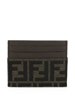 FENDI モノグラム カードケース | ブラック | FARFETCH JP