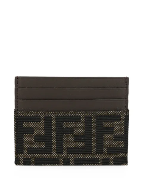 FENDI FF Jacquard card holder