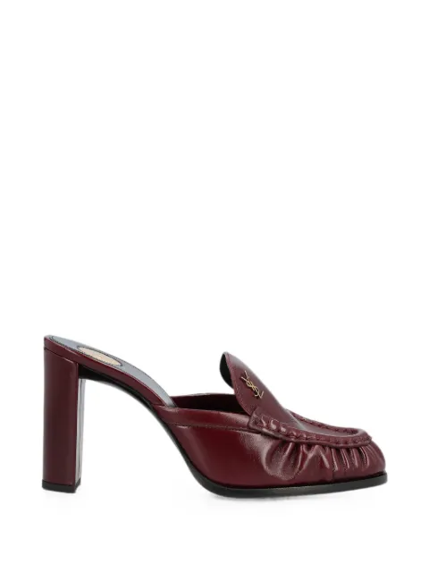 Saint Laurent Le Loafer mules in smooth leather