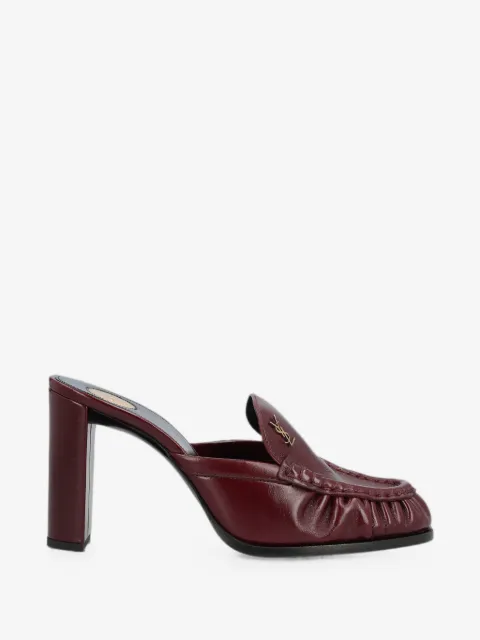 Saint Laurent Le Loafer mules in smooth leather