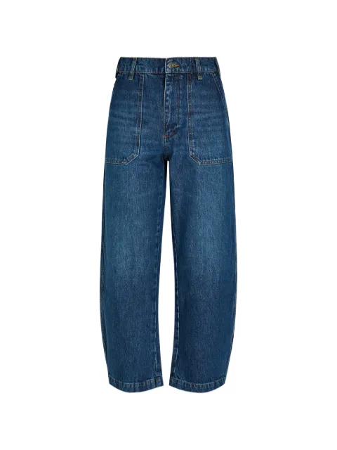 FRAME Ranger patch-pocket wide-leg jeans
