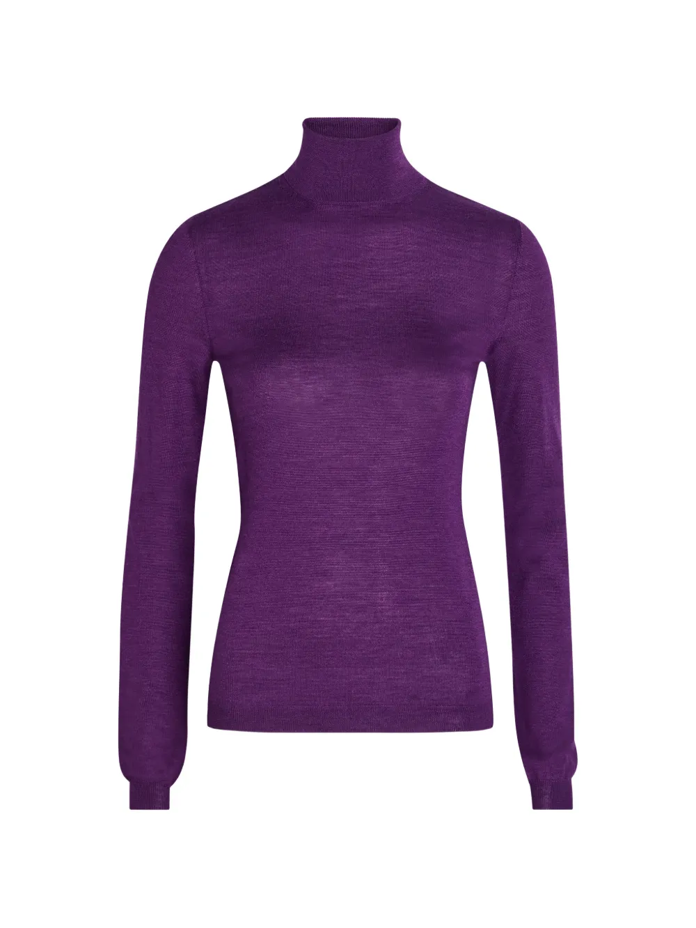 Maison Margiela Fein gestrickter Rollkragenpullover - Violett