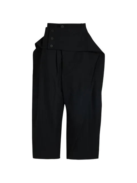 Issey Miyake Grainy cropped trousers