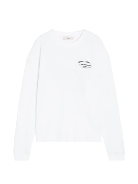Cherry LA Ranchwear logo-print T-shirt