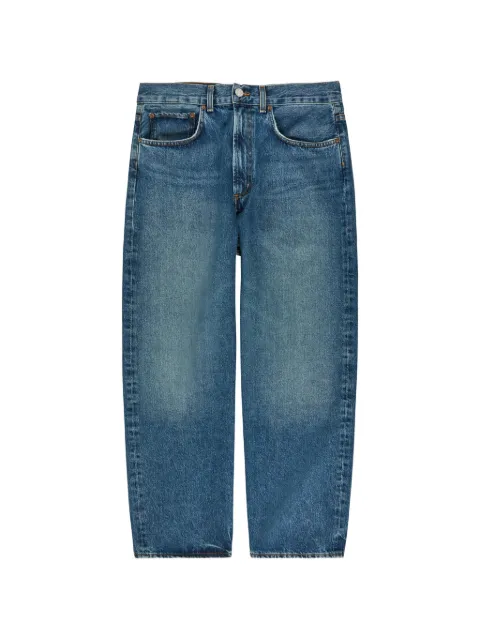 AGOLDE Deka faded straight-leg jeans