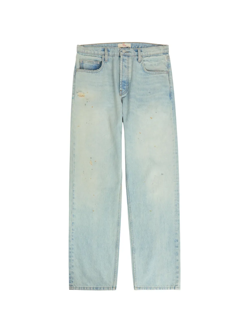 Cherry LA Jeans met verfspetters Blauw