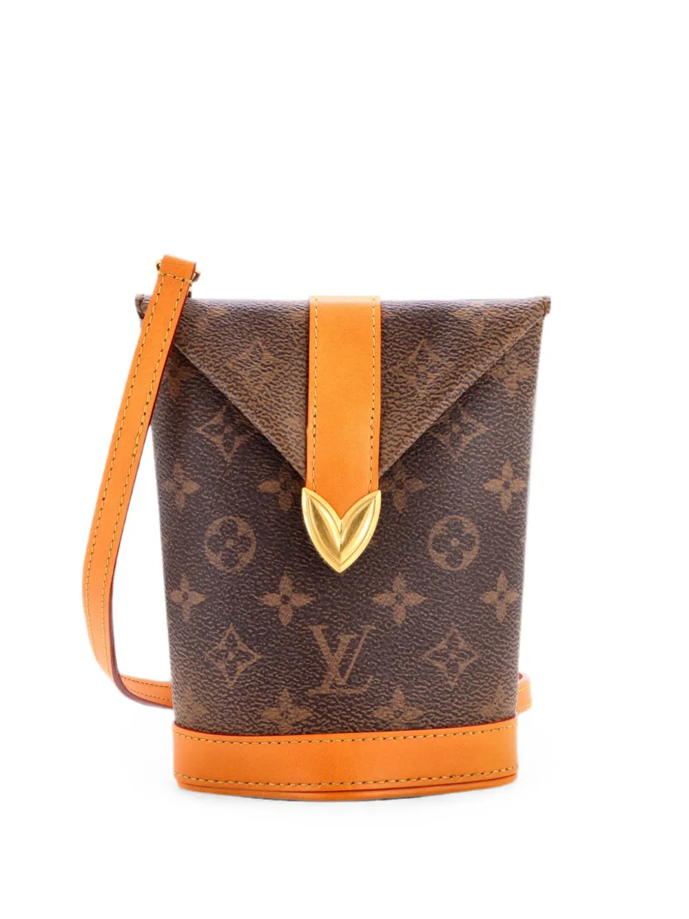 Louis Vuitton Pre-Owned Envelope Pouch Monogram Dust Leather shoulder bag – Brown