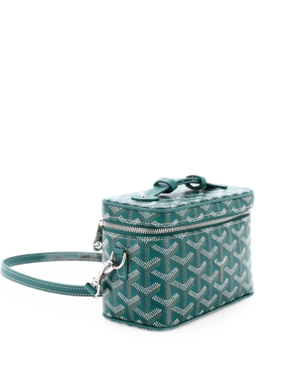 Goyard Pre-Owned Muse Vanity Case Coated Canvas Mini satchel - Grün