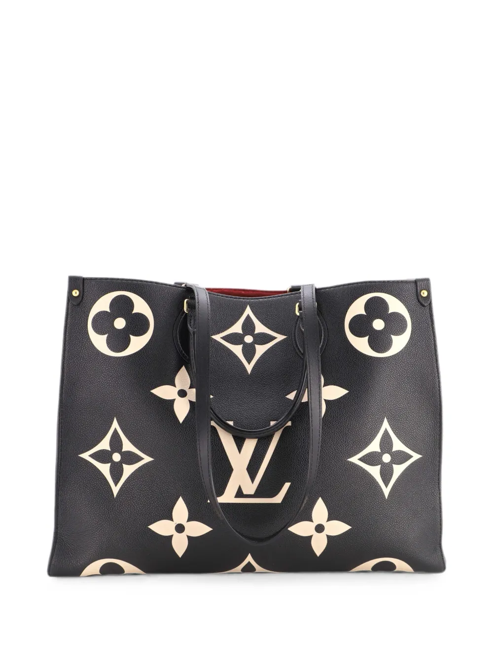 Louis Vuitton Pre-Owned OnTheGo Bicolor Monogram Empreinte Giant GM tote bag - Schwarz
